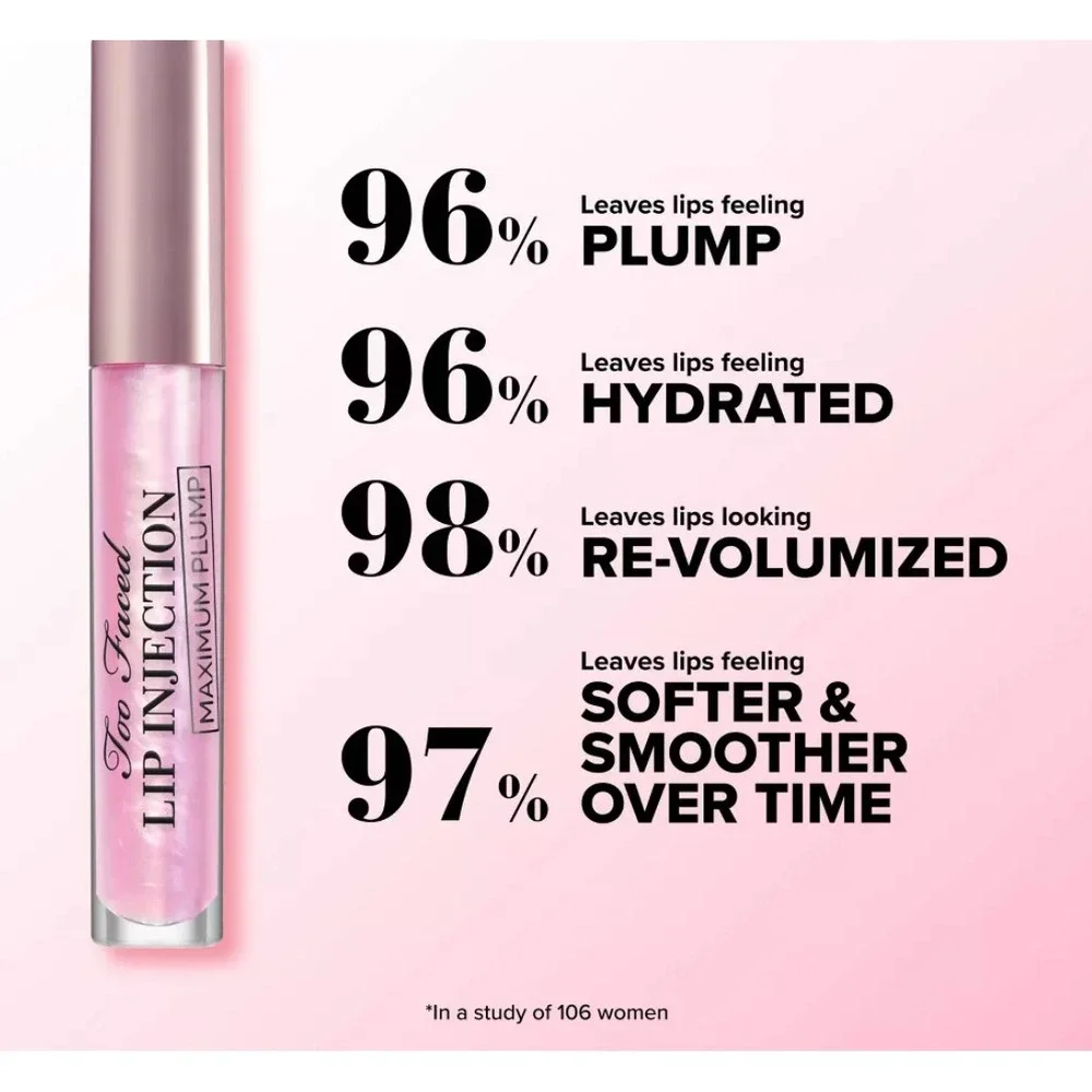Too Faced Lip Injection Maximum Plump Extra Strength Hydrating Lip Plumper  0.1